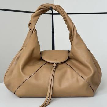 Fendi Spy Large Bag in Leather 80888L Beige 2025 (CL-250930015)