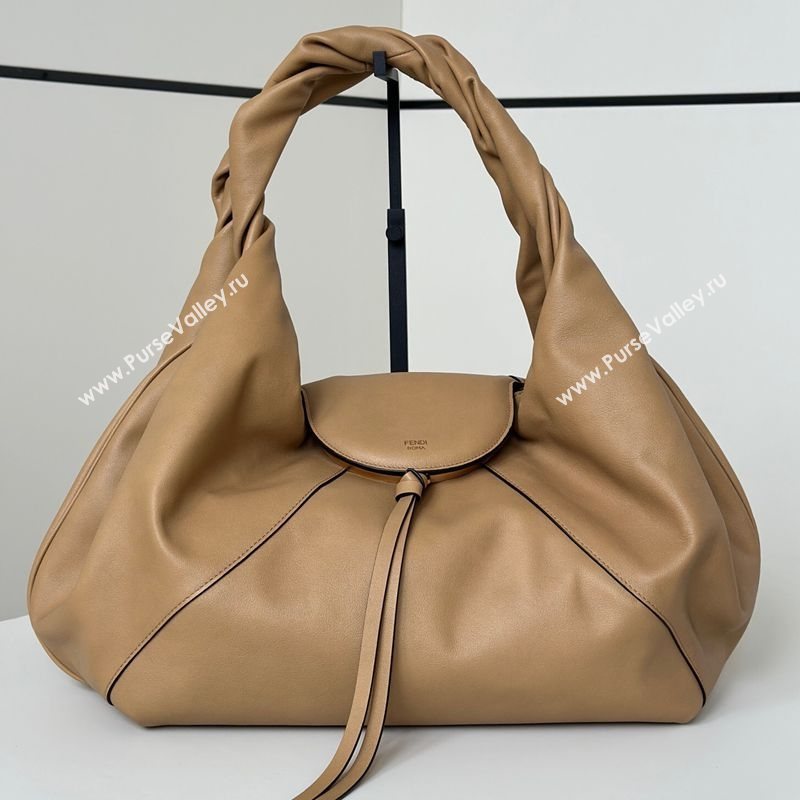 Fendi Spy Large Bag in Leather 80888L Beige 2025 (CL-250930015)