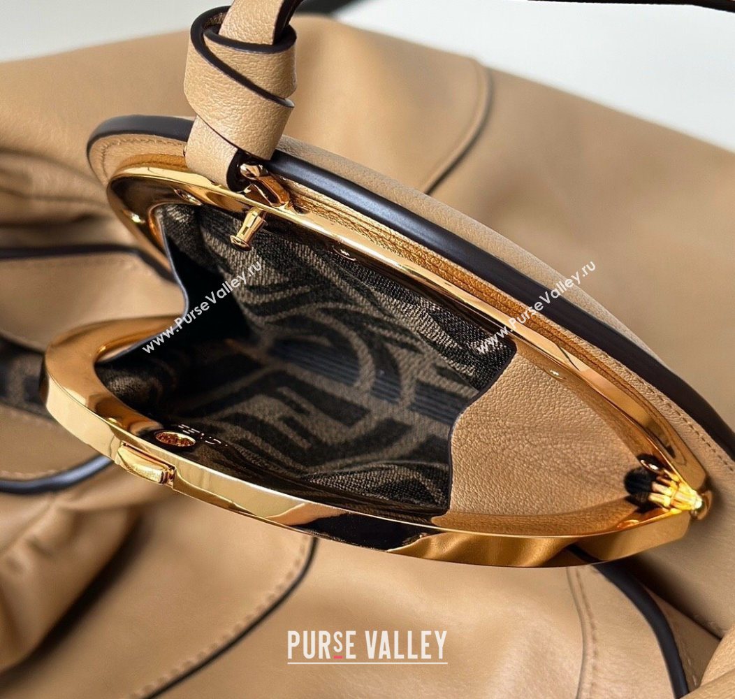 Fendi Spy Large Bag in Leather 80888L Beige 2025 (CL-250930015)