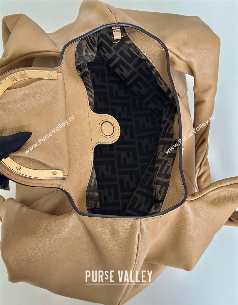 Fendi Spy Large Bag in Leather 80888L Beige 2025 (CL-250930015)