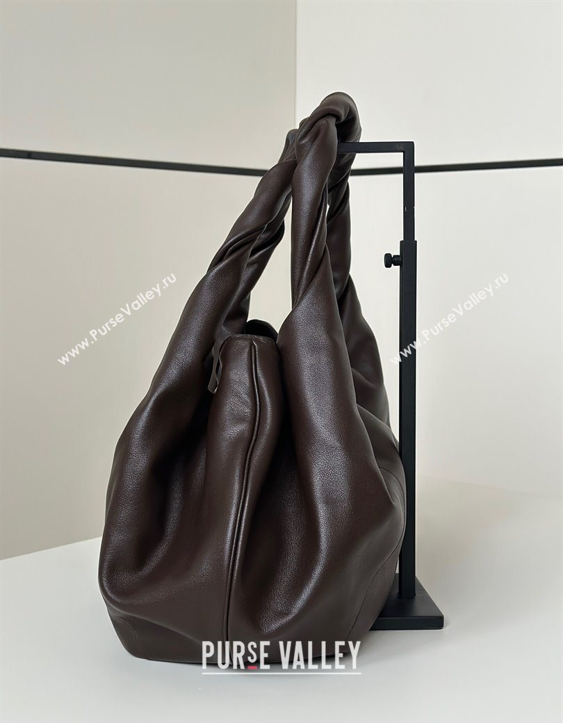 Fendi Spy Large Bag in Leather 80888L Dark Brown 2025 (CL-250930016)