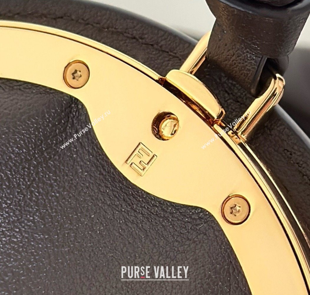 Fendi Spy Large Bag in Leather 80888L Dark Brown 2025 (CL-250930016)