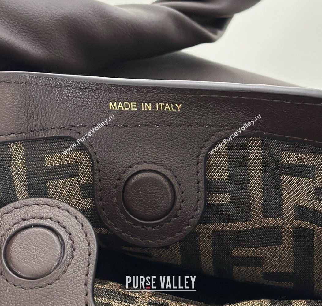 Fendi Spy Large Bag in Leather 80888L Dark Brown 2025 (CL-250930016)