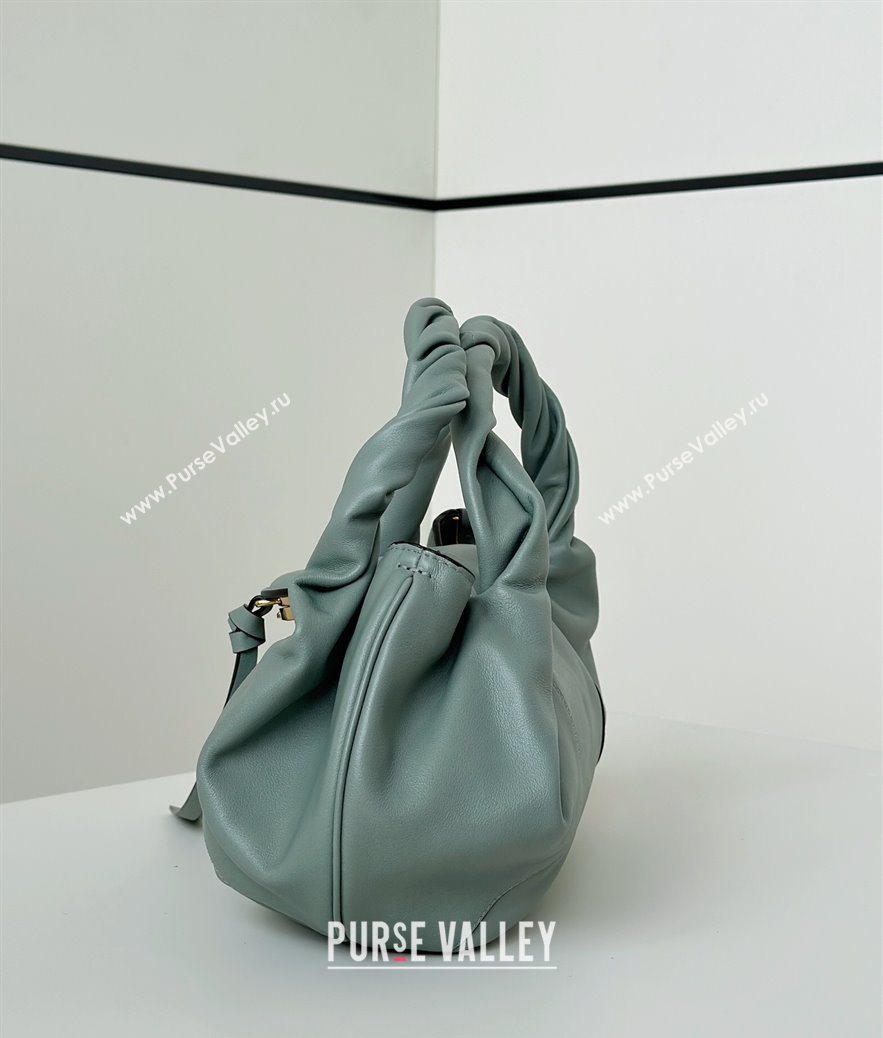 Fendi Spy Small Bag in Leather 80888S Dusty Green 2025 (CL-250930014)