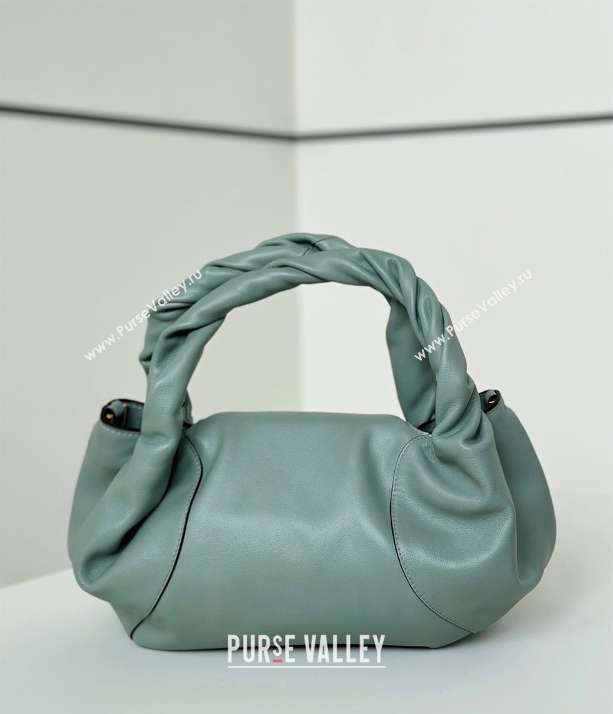 Fendi Spy Small Bag in Leather 80888S Dusty Green 2025 (CL-250930014)
