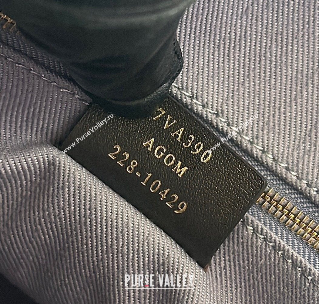 Fendi Summer Tote Bag in Blue denim-effect FF jacquard with Fringes Light Blue 2025 8683 (CL-250930002)