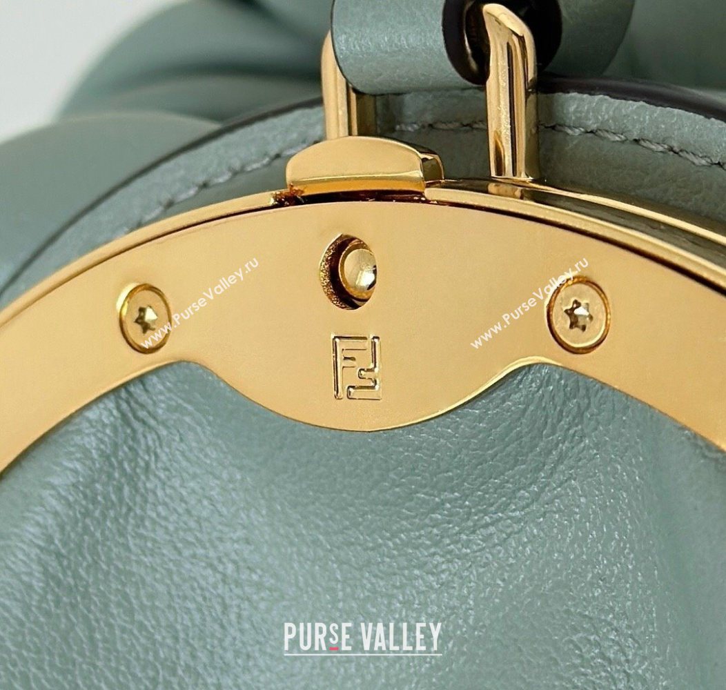 Fendi Spy Small Bag in Leather 80888S Dusty Green 2025 (CL-250930014)