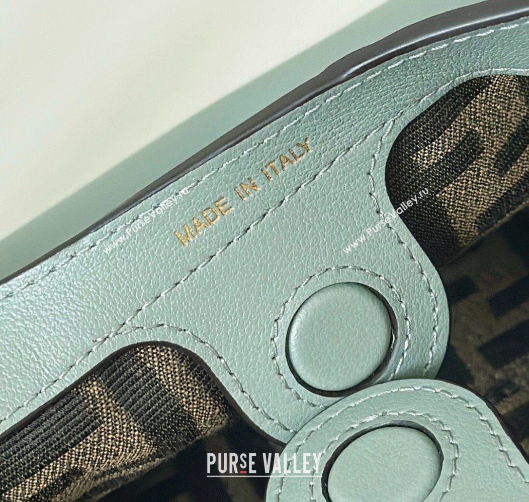 Fendi Spy Small Bag in Leather 80888S Dusty Green 2025 (CL-250930014)