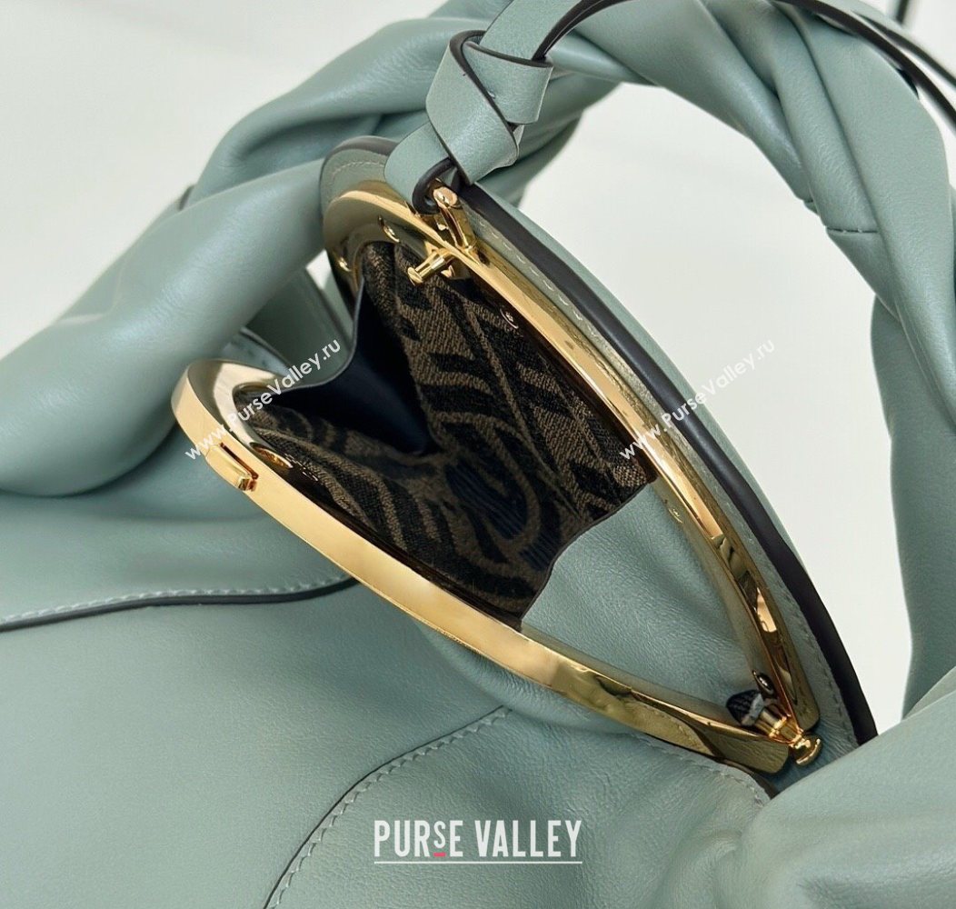 Fendi Spy Small Bag in Leather 80888S Dusty Green 2025 (CL-250930014)