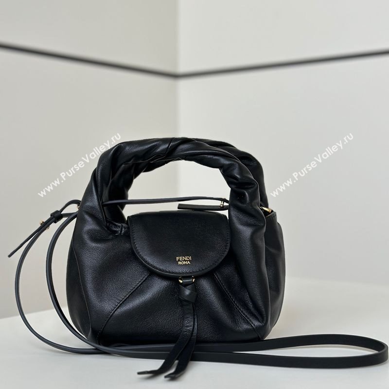 Fendi Spy Mini Bag in Leather Black 2025 80888 (CL-251124003)