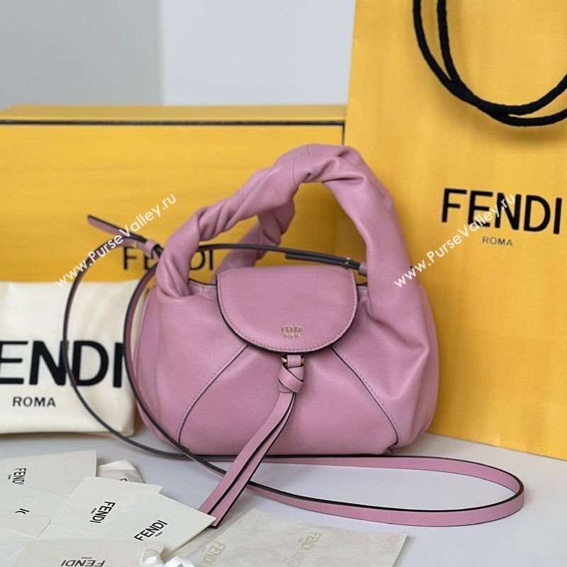 Fendi Spy Mini Bag in Leather Pink 2025 80888 (CL-251124004)
