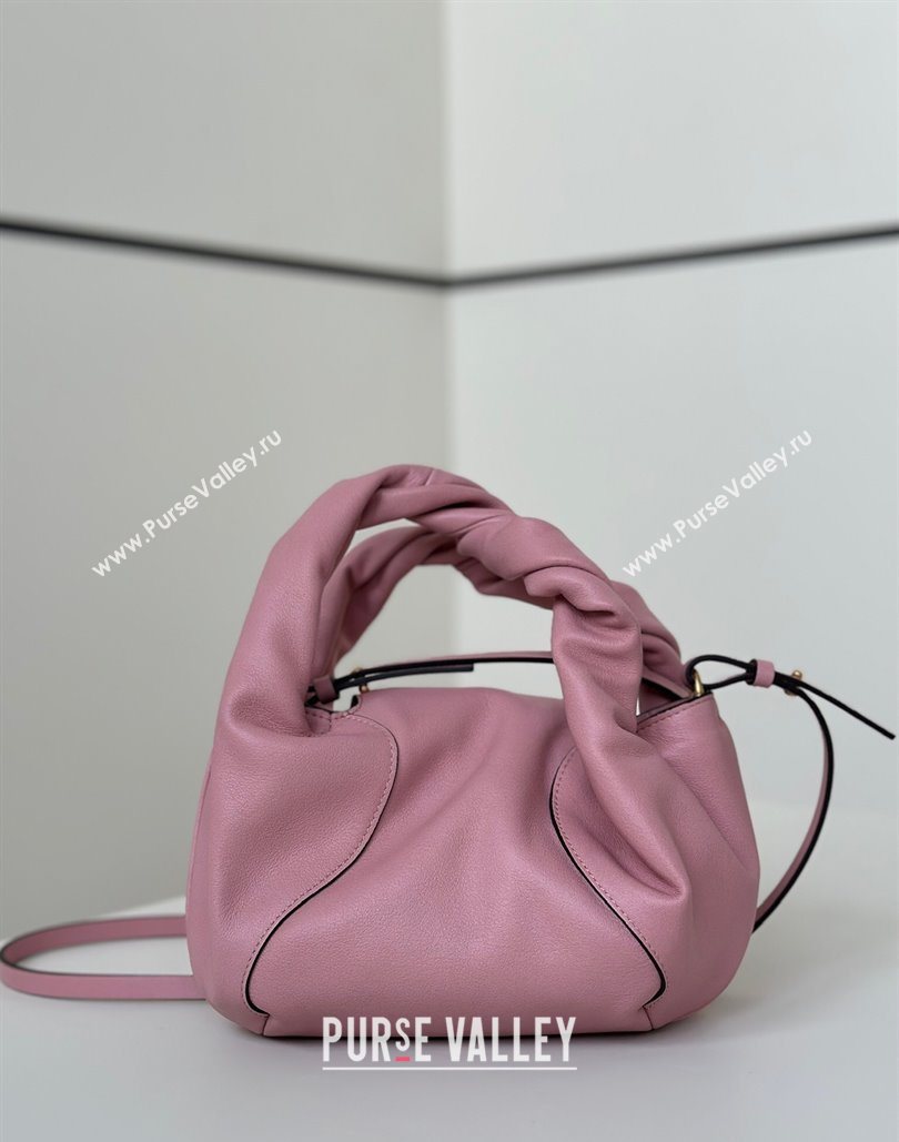 Fendi Spy Mini Bag in Leather Pink 2025 80888 (CL-251124004)