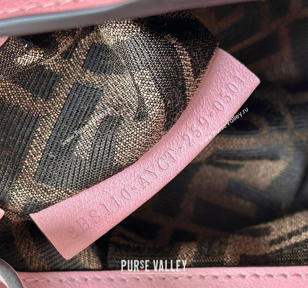 Fendi Spy Mini Bag in Leather Pink 2025 80888 (CL-251124004)