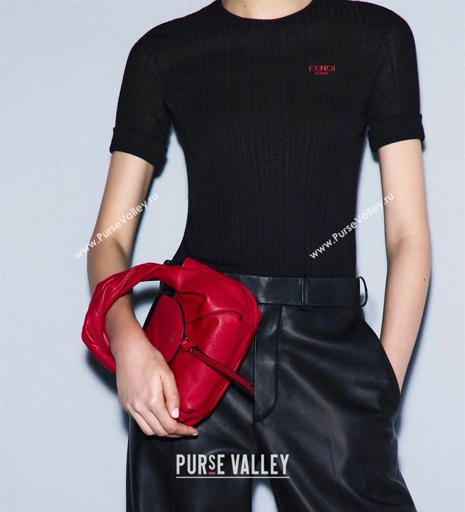 Fendi Spy Mini Bag in Leather Red 2025 80888 (CL-251124006)