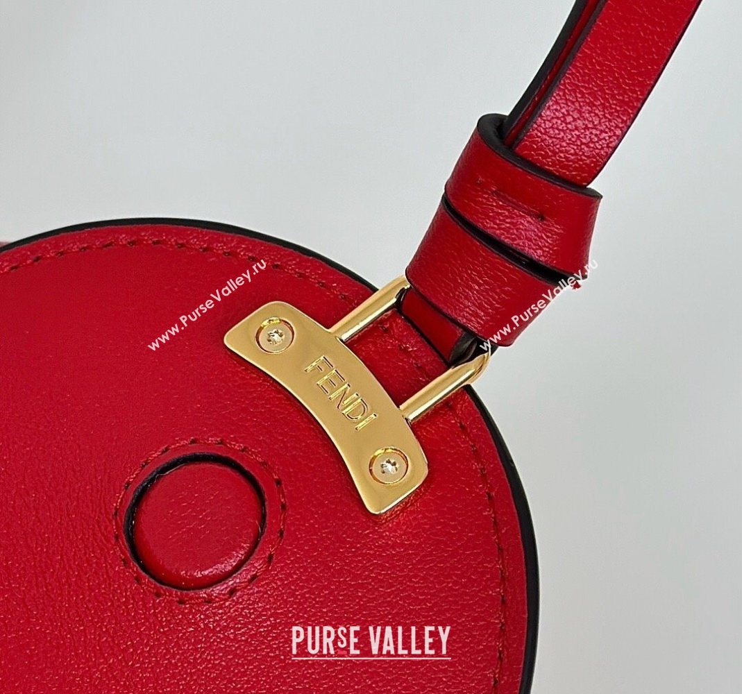 Fendi Spy Mini Bag in Leather Red 2025 80888 (CL-251124006)