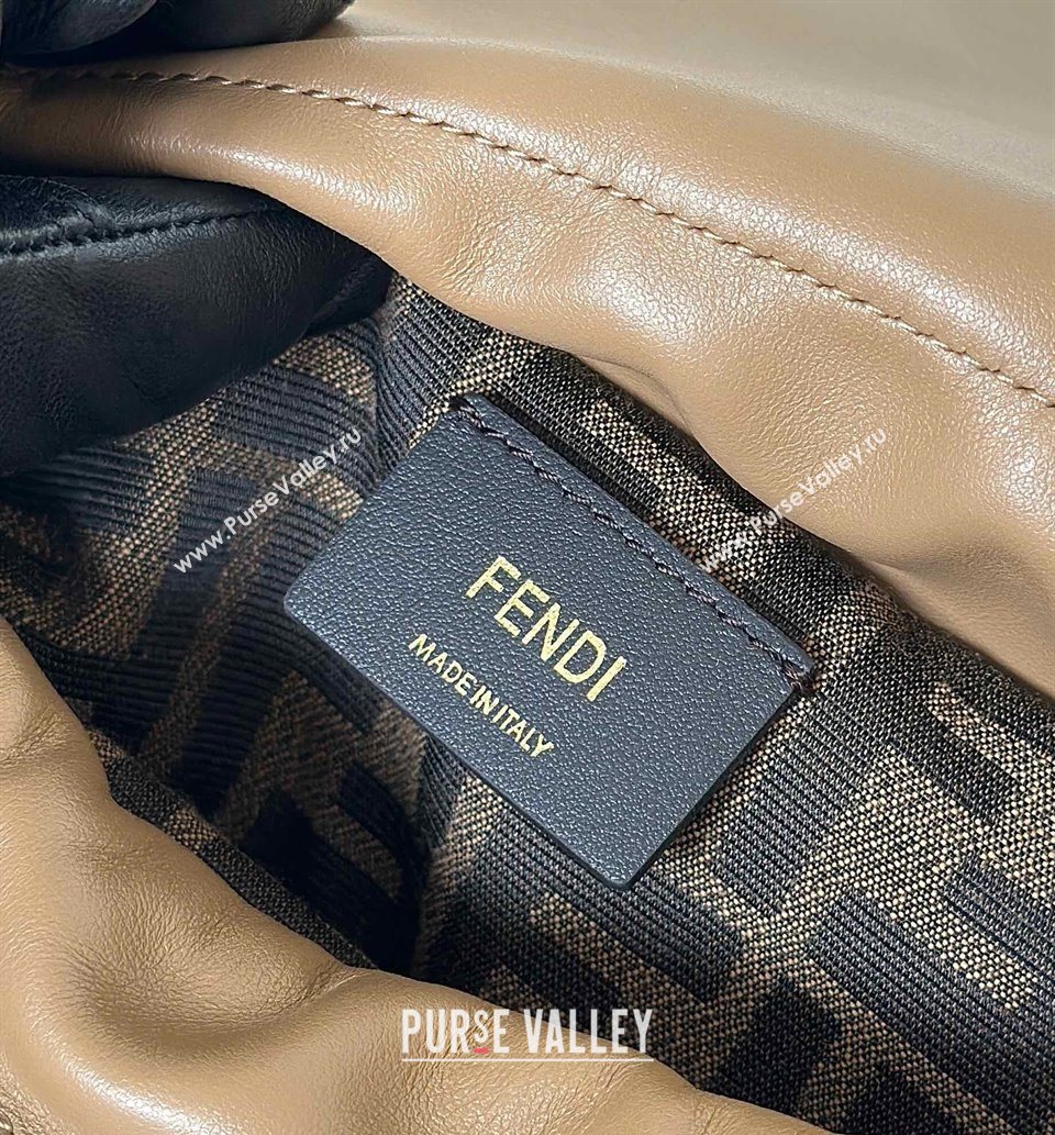 Fendi Backpack Bag in Leather Beige 2025 8689 (CL-251124007)