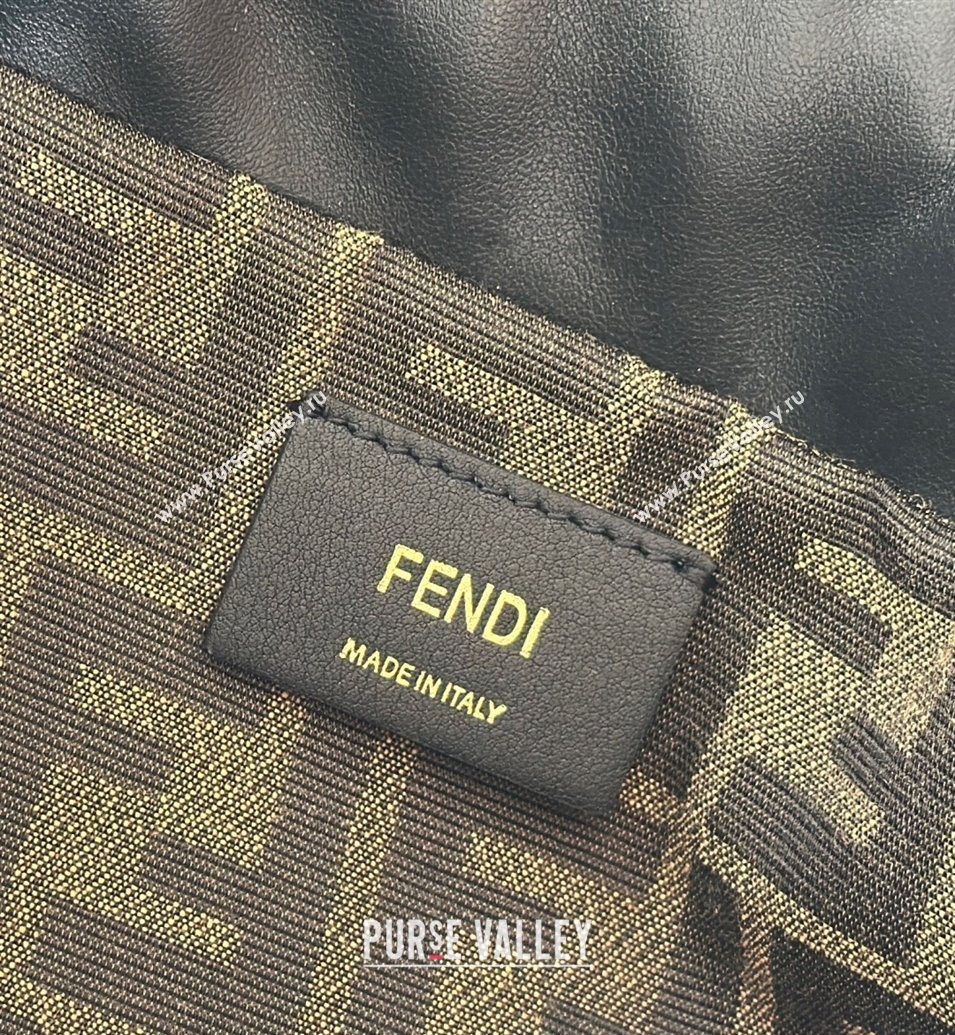 Fendi Backpack Bag in Leather Black 2025 8689 (CL-251124008)