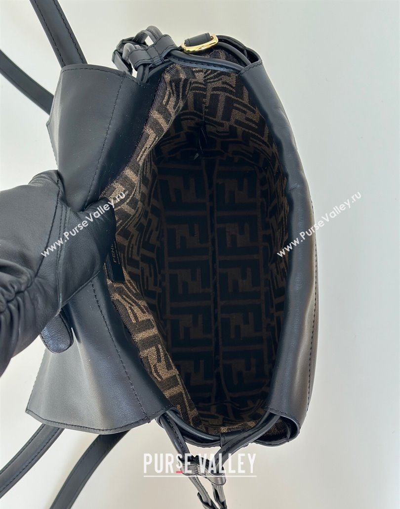 Fendi Backpack Bag in Leather Black 2025 8689 (CL-251124008)