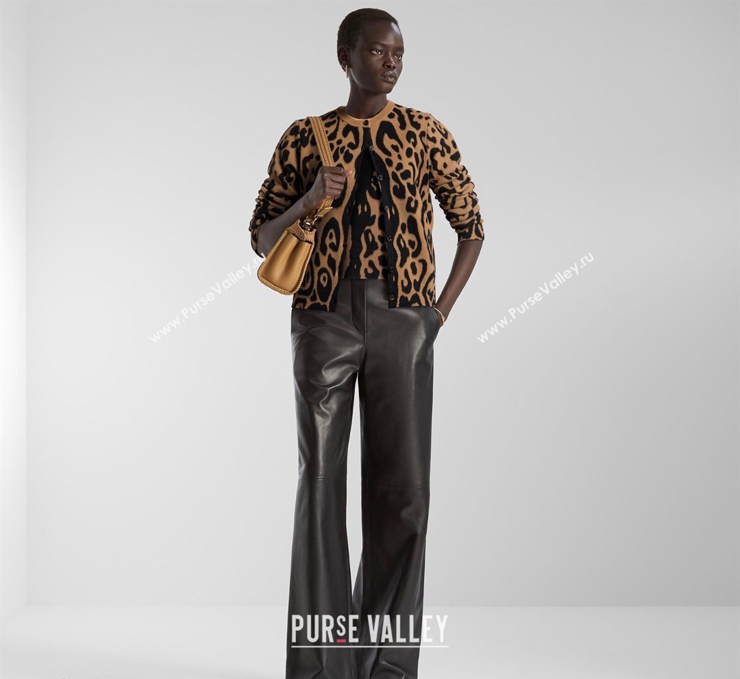 Fendi Peekaboo Mini Bag with Thread in Leather Black 2026 8697 (CL-260123075)