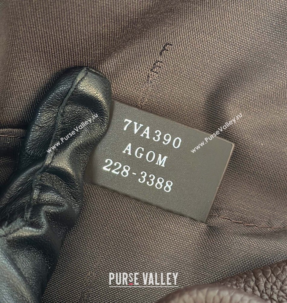 Fendi Lui Medium Bag in Grained Leather Dark Brown 2026 66811M (CL-260123076)