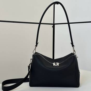 Fendi Lui Medium Bag in Grained Leather Black 2026 66811M (CL-260123077)