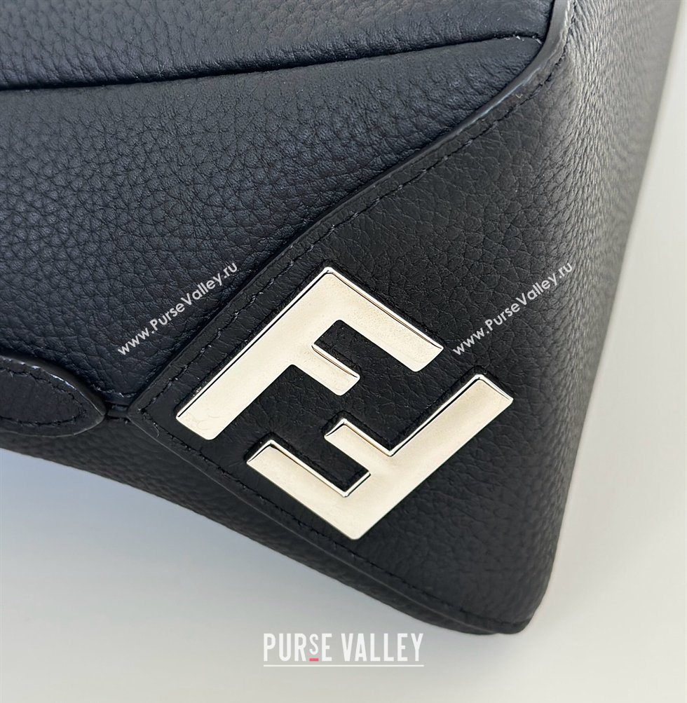 Fendi Lui Medium Bag in Grained Leather Black 2026 66811M (CL-260123077)