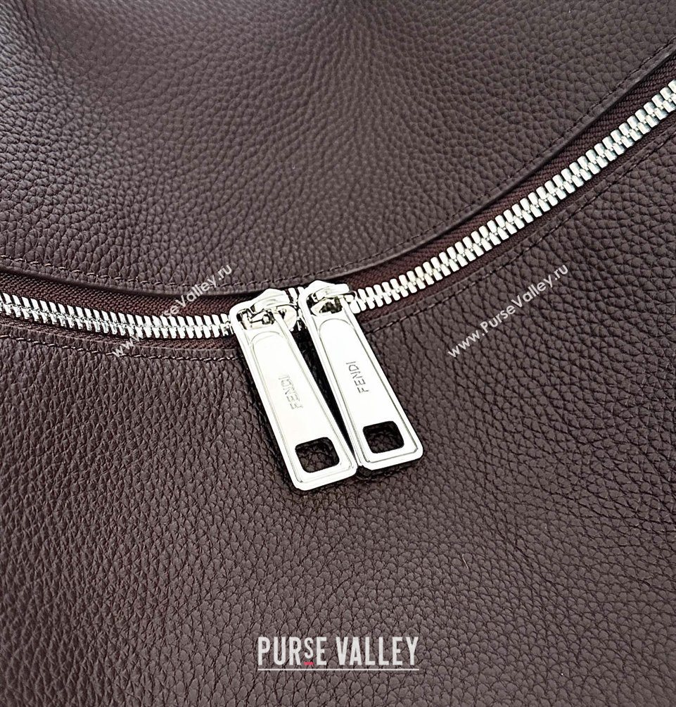 Fendi Lui Large Bag in Grained Leather Dark Brown 2026 66811L (CL-260123078)