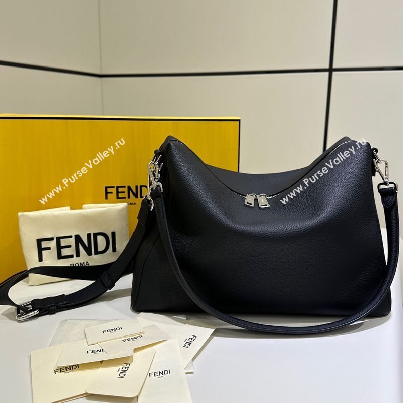 Fendi Lui Large Bag in Grained Leather Black 2026 66811L (CL-260123079)