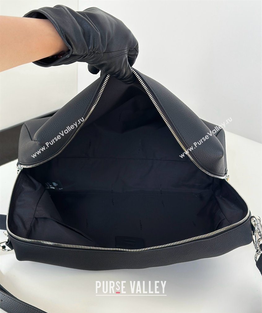 Fendi Lui Large Bag in Grained Leather Black 2026 66811L (CL-260123079)