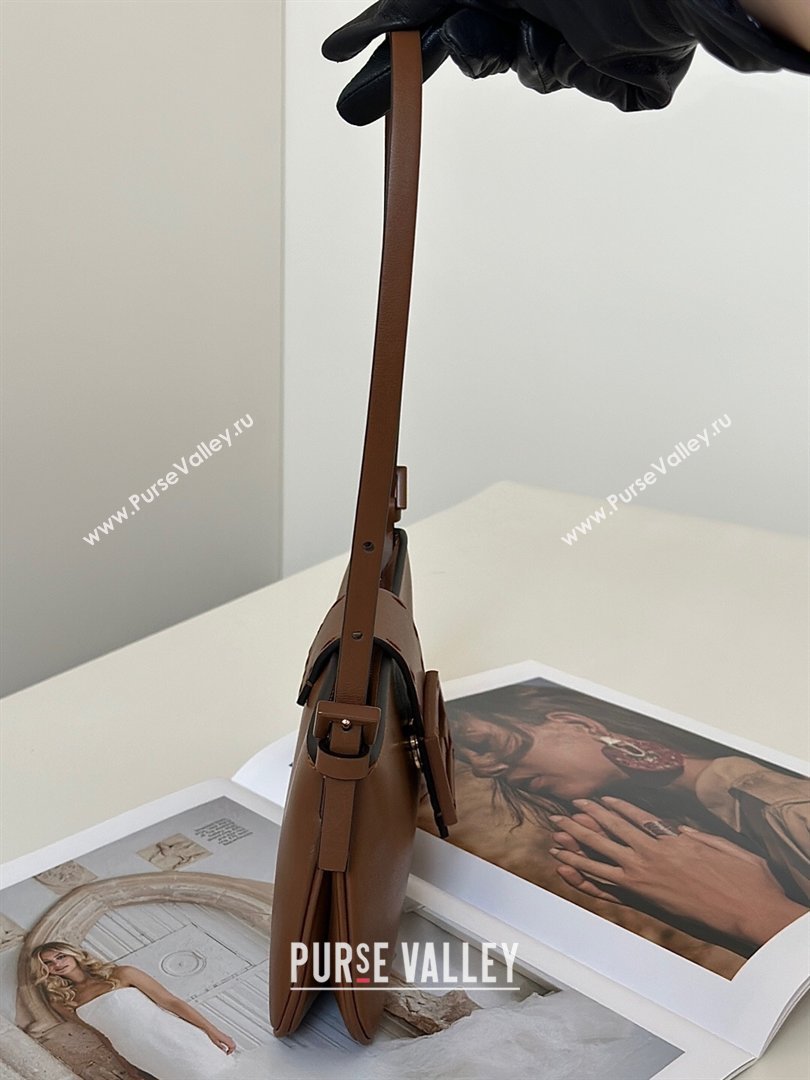 Fendi Baby B. Mini Bag in Leather Tan Brown 2026 8705 (CL-260123080)