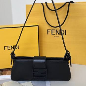 Fendi Baby B. Mini Bag in Leather Black 2026 8705 (CL-260123081)