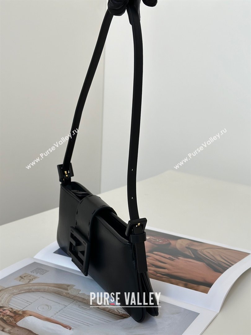 Fendi Baby B. Mini Bag in Leather Black 2026 8705 (CL-260123081)