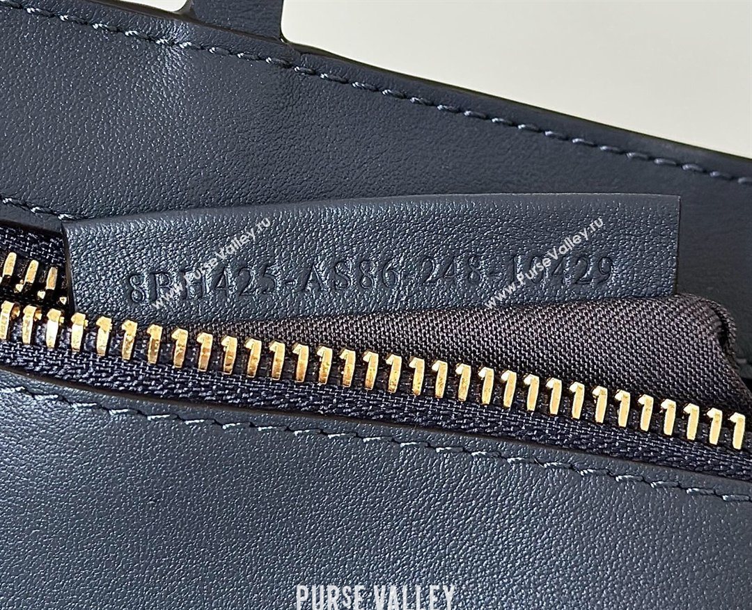 Fendi Large Roll Reversible shopper Tote Bag in FF jacquard and Denim Royal Blue 2026 8661L (CL-260409097)