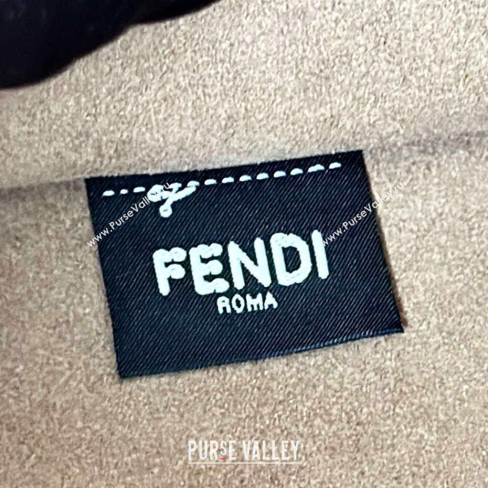 Fendi Sunshine Shopper Medium Bag in FF Leather White 2025 8597L (CL-250628016)