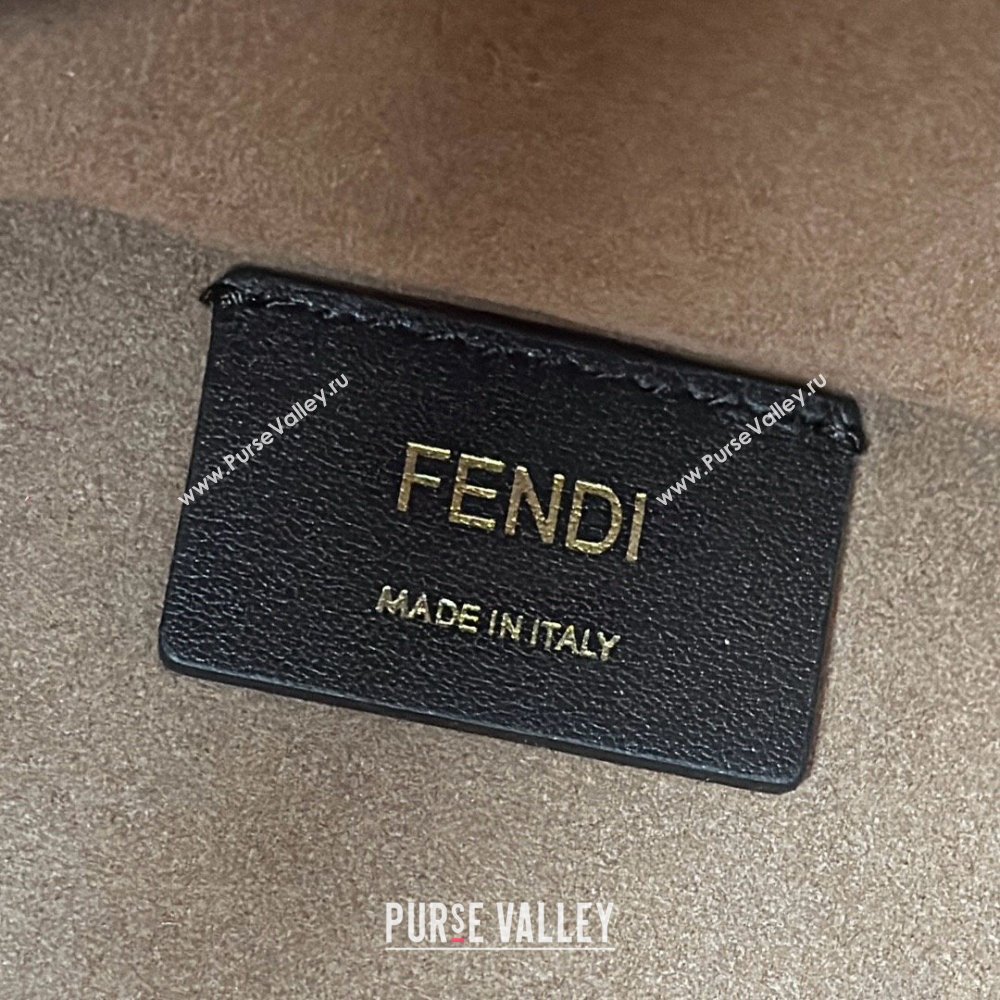 Fendi Sunshine Shopper Medium Bag in FF Leather Pink 2025 8597L (CL-250628019)