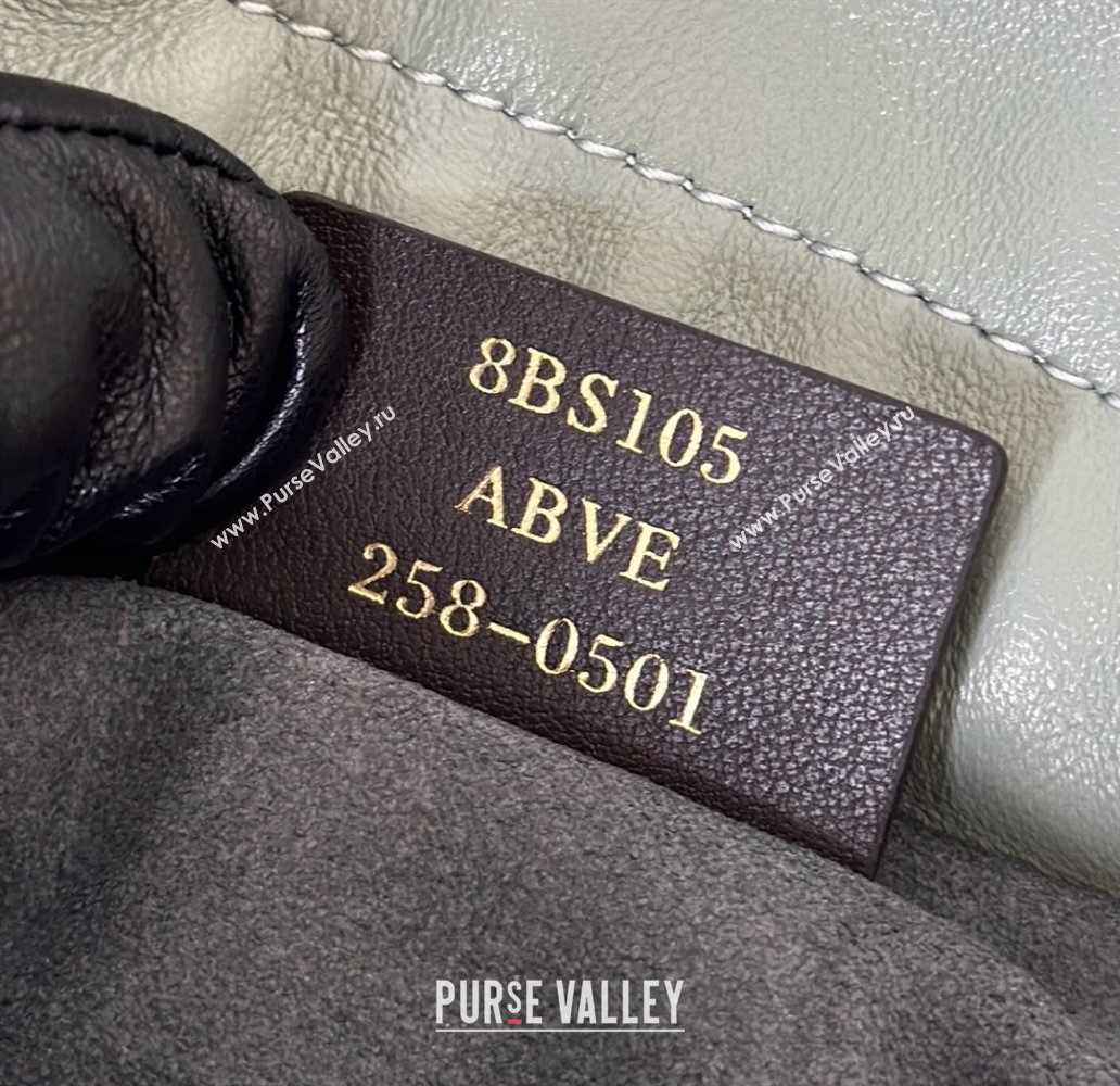 Fendi Mamma Baguette Small Bag in Nappa Leather Light Grey 2025 8677S (CL-250807021)