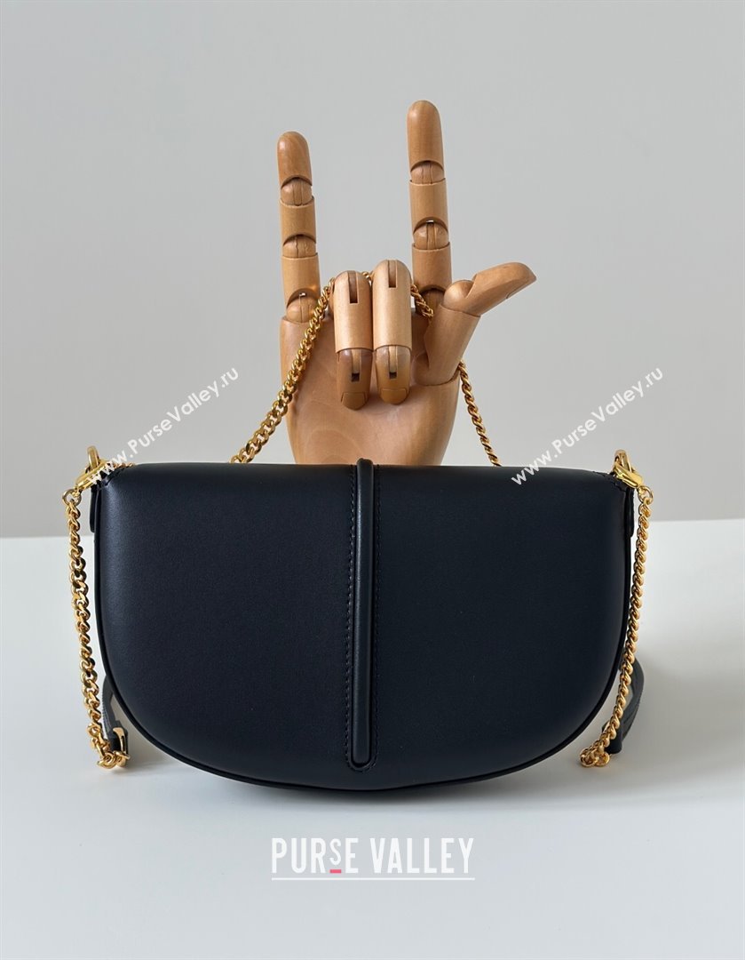 Fendi Fendigraphy Wallet on Chain Mini bag in Leather Black 2025 8687 (CL-250930018)