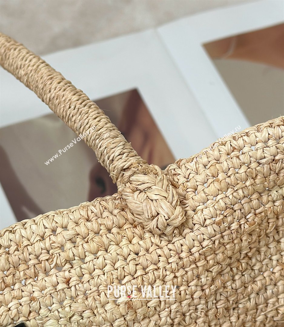 The Row Raffia Straw Tote Bag Beige 2026 8866 (CL-260410003)