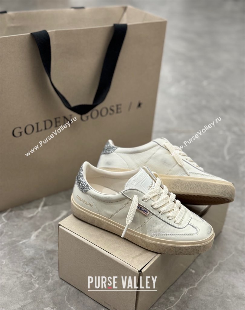 Golden Goose Soul Star Sneakers in White Leather 2024 0905 (13-240905073)