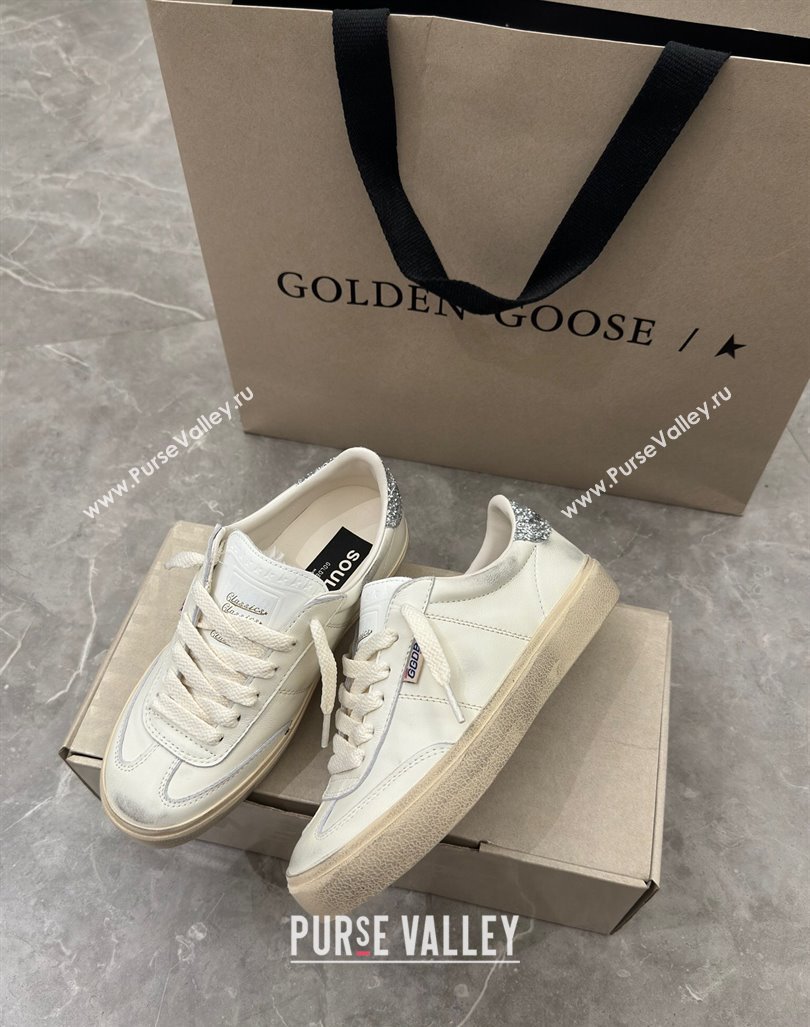 Golden Goose Soul Star Sneakers in White Leather 2024 0905 (13-240905073)