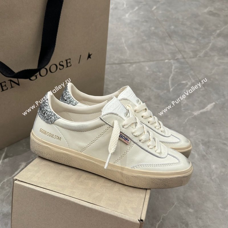 Golden Goose Soul Star Sneakers in White Leather 2024 0905 (13-240905073)