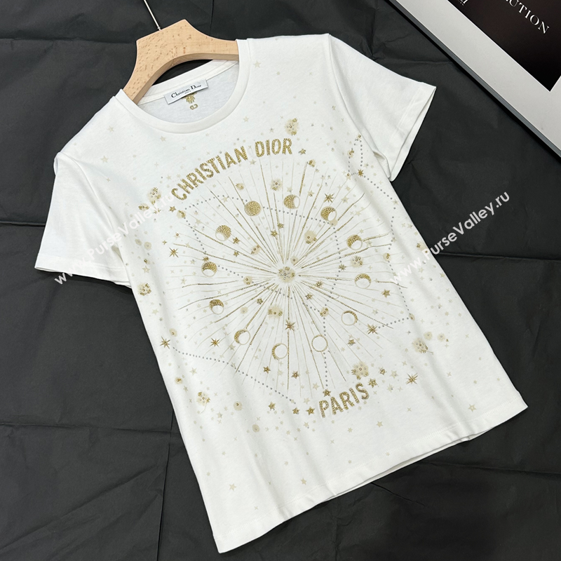 Dior Cotton T-Shirt White 2025 0620 (QI-250620067)