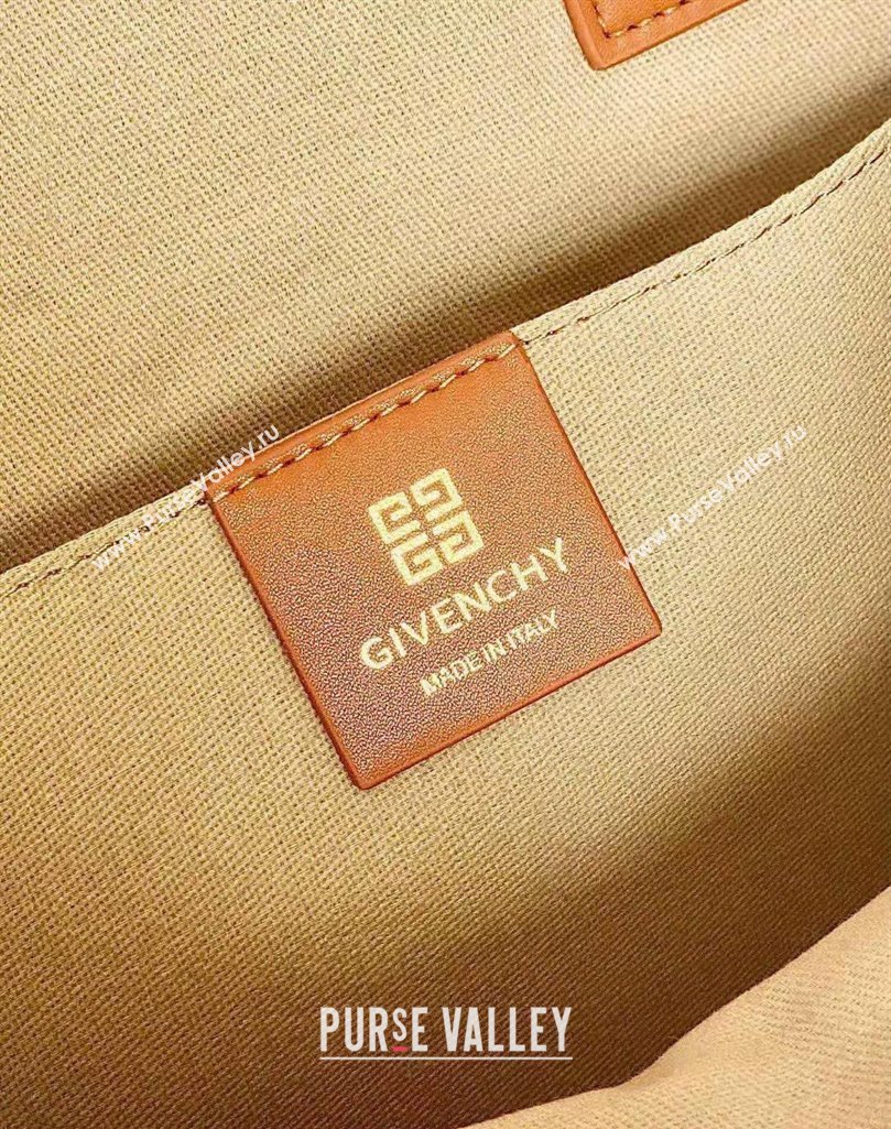 Givenchy Medium G-Tote shopping bag in canvas Beige/Brown 2025 (YY-250408019)
