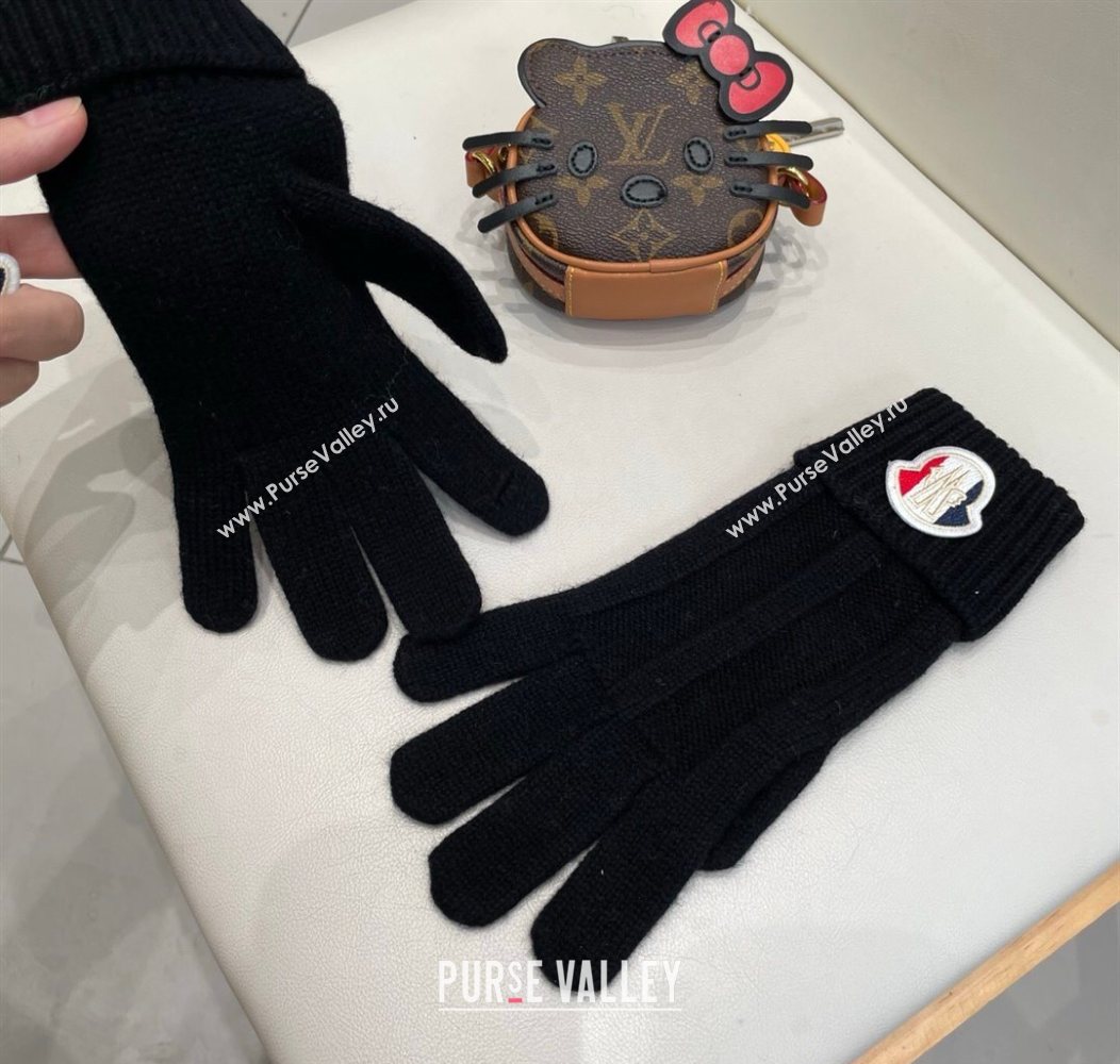 Moncler Knit Gloves Black 2026 ML010501 (XMN-260105007)