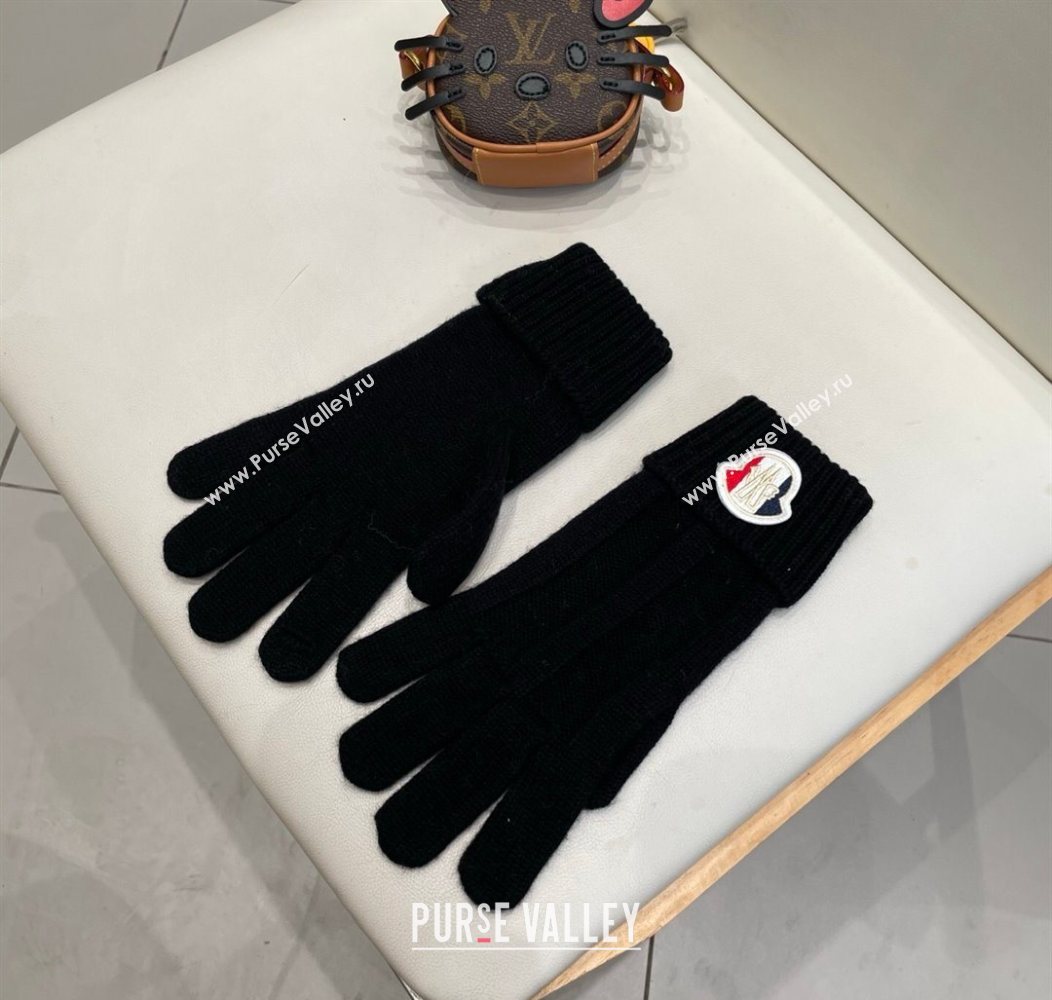 Moncler Knit Gloves Black 2026 ML010501 (XMN-260105007)