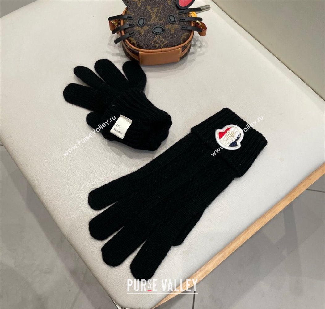 Moncler Knit Gloves Black 2026 ML010501 (XMN-260105007)