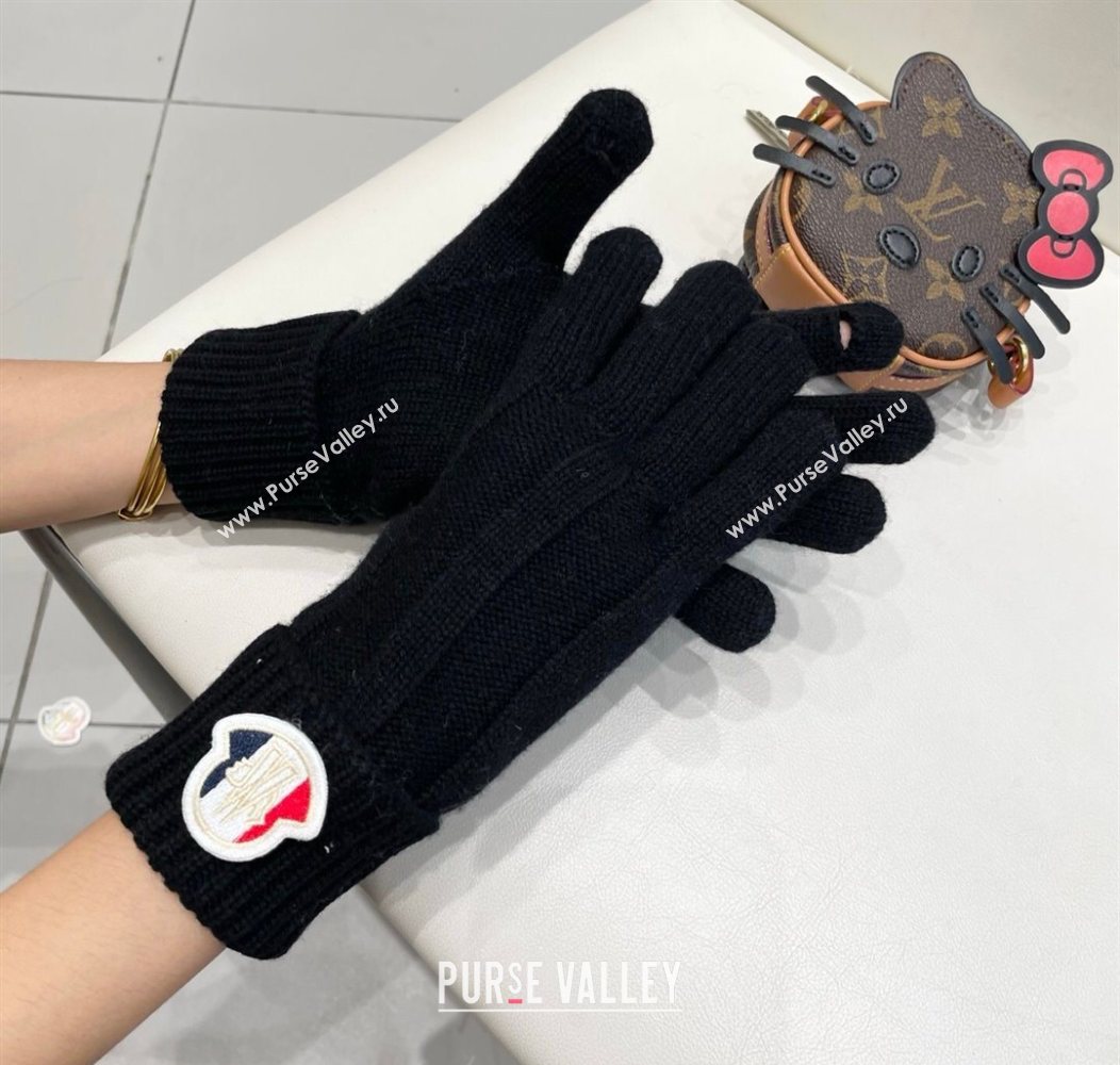 Moncler Knit Gloves Black 2026 ML010501 (XMN-260105007)