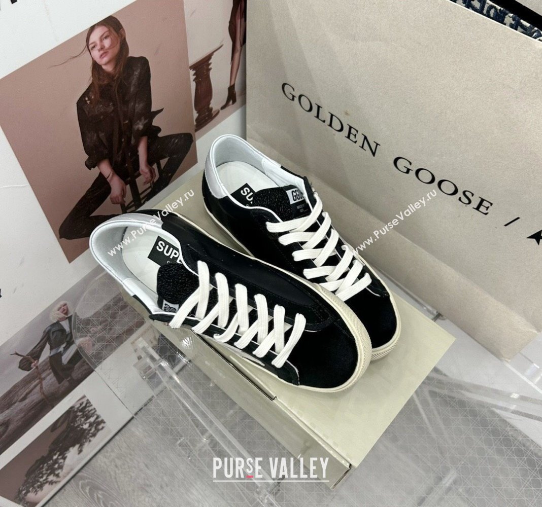 Golden Goose GGDB Super-Star Sneakers in Black Calfskin and Studs 2024 (MD-240328131)
