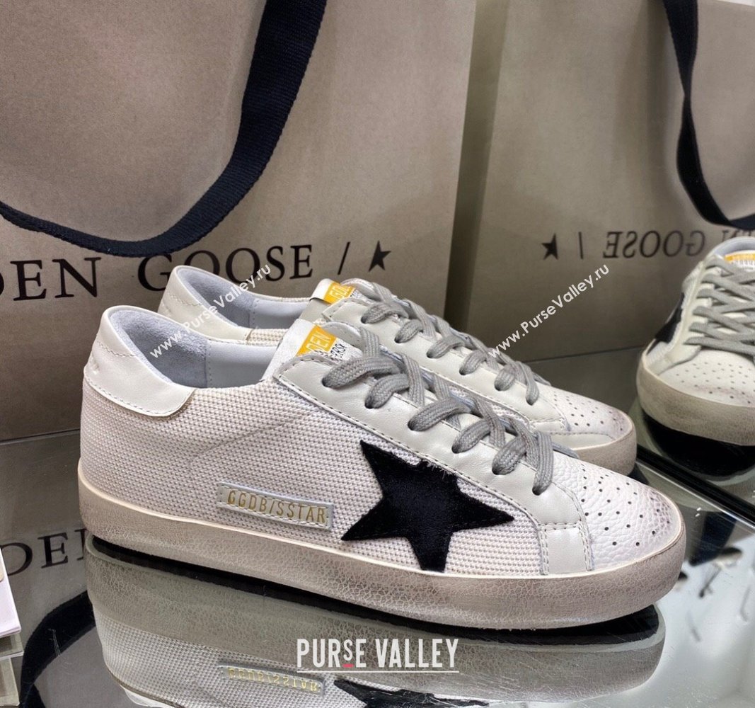 Golden Goose GGDB Super-Star Sneakers in White Mesh 2024 0328 (MD-240328140)
