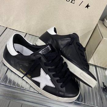 Golden Goose GGDB Super-Star Sneakers in Calfskin Leather Black/White 2024 (MD-240328144)